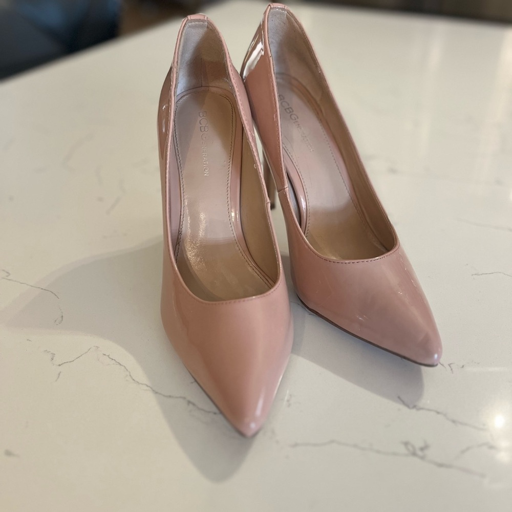 BCBGeneration Blush Pink Heels